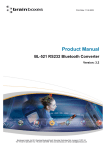 Brainboxes BL-554 Product manual