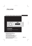 Eclipse CD3200 Owner`s manual