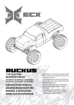 ECX Ruckus ECX01000UK Instruction manual