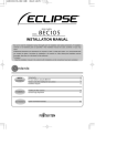 Eclipse BEC105 Installation manual