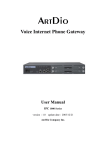 ArtDio IPP-1000 User manual