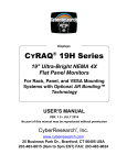 CyberResearch GDO 18 User`s manual