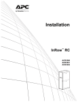 APC ACRC500 User manual