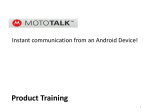 MOTOTALK (Omega) - SouthernLINC Wireless