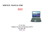 MiTAC 8500 Service manual
