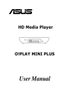 Asus OPlay Mini Plus User manual