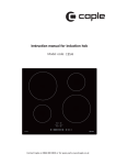 Caple C854I Instruction manual