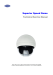 D-MAX Superior Speed Dome Service manual