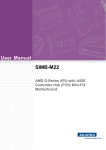 Advantech SIMB-M22 User manual
