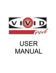 Vivid Red Projector User manual