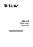 D-Link DSL 504G User`s guide