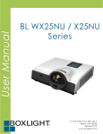 BOXLIGHT BL WX25NU User manual