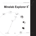 Minelab EXPLORER II Technical data