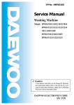Daewoo DWD-F1011 Service manual