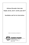 Atkinson Dynamics AD-27 Specifications