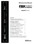 SABINE FBX1220 Specifications