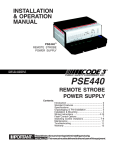 Code 3 PSE440 Specifications