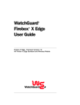 Watchguard Wireless Router User guide