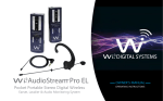 Digital Wireless Stereo AudioStream EL Owner`s manual