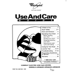 Whirlpool LDR3822D Specifications