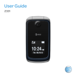 AT&T Multimedia Cell Phone User guide