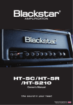 Blackstar HT-5S Owner`s manual