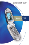 Motorola V505 GSM User guide