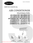 Carrier 42HNR024-713 Service manual
