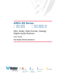 Wohler AMP1-E8MDA-3G User guide