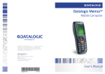 Datalogic Pegaso in Dock User`s manual