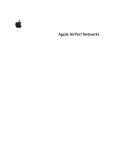 Apple AirPort Networks Specifications