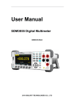 SIGLENT SDM3055 User manual