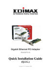 Edimax EN-9230TX-32 Installation guide