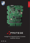 Protege PRT-CTRL-SE Installation manual