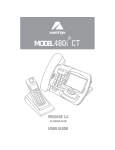 Aastra 480I CT User guide