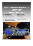 Yeti Communications Huracan HR-07-NZ Specifications
