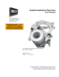 Wachs Goliath Guillotine User`s manual
