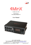 AETA 4MinX User manual