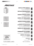 AirStage AJHA90LALH Installation manual