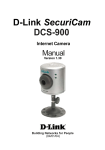 D-Link SecuriCam DCS-900 Specifications