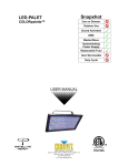 Chauvet DMX-800 User manual