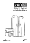 Cooper Security i-on 16 Installation guide