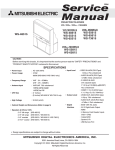 Mitsubishi WS-48515 Service manual