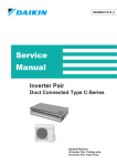 Daikin FDKS50CVMB Service manual