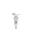 ATON Source Input Wall PlateWallplate DHSIP Installation manual