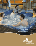 Emerald Spa Great Lakes Spa 2008 Owner`s manual