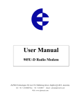 Elpro Technologies 905U-D User manual