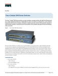 Cisco Catalyst Series Switch 2940 Product specifications