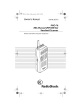 Radio Shack 200CH Owner`s manual