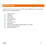 Micromax X096 Specifications